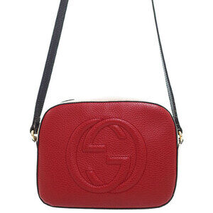 Gucci Soho Leather Disco Pebbled Crossbody Bag